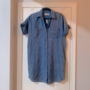 Madewell Denim Courier Dress NWT